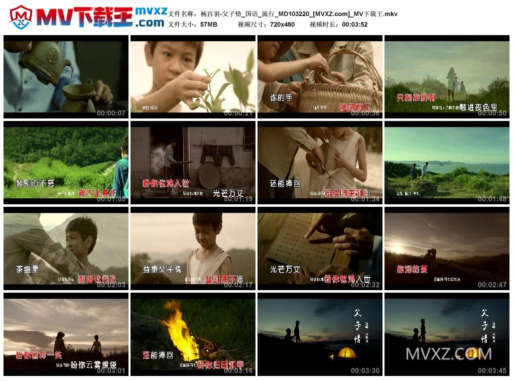 杨宫羽-父子情_国语_流行_MD103220